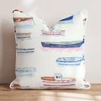 Amalfi Harbor Throw Pillow - Hillcroft Home
