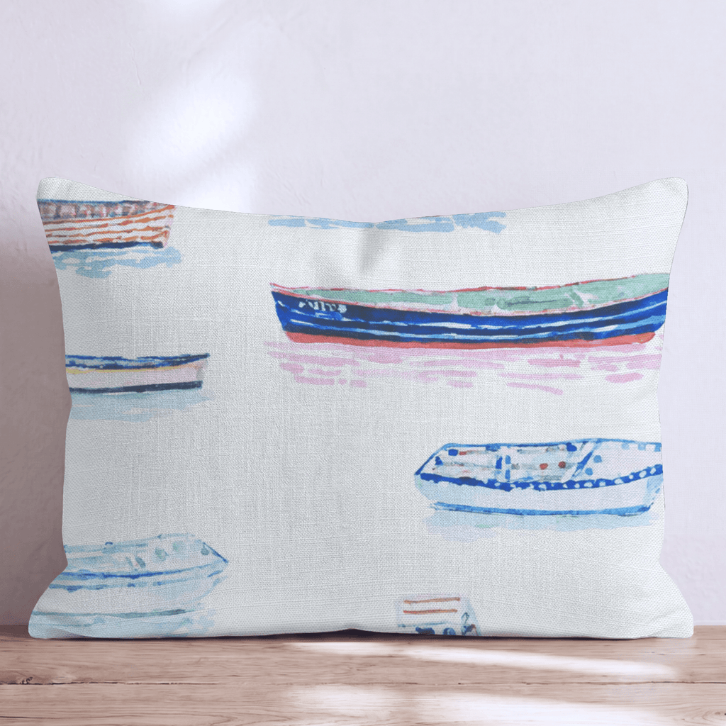 Amalfi Harbor Throw Pillow - Hillcroft Home