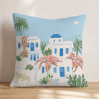 Amalfi Vacation Throw Pillow - Hillcroft Home