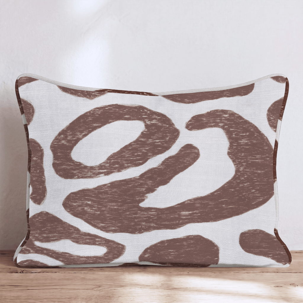 Aman Leopard Throw Pillow - Hillcroft Home