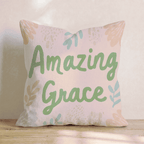 Amazing Grace Throw Pillow - Hillcroft Home