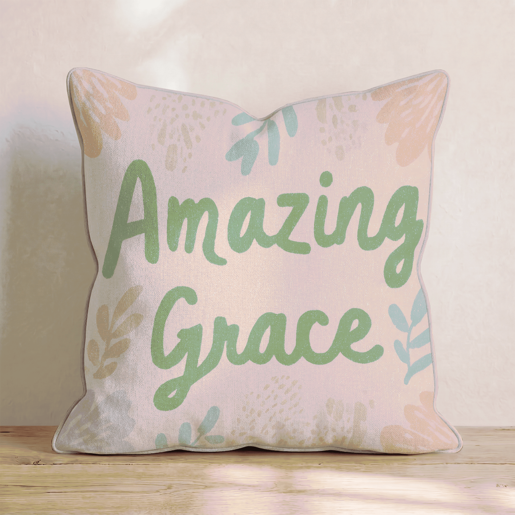 Amazing Grace Throw Pillow - Hillcroft Home