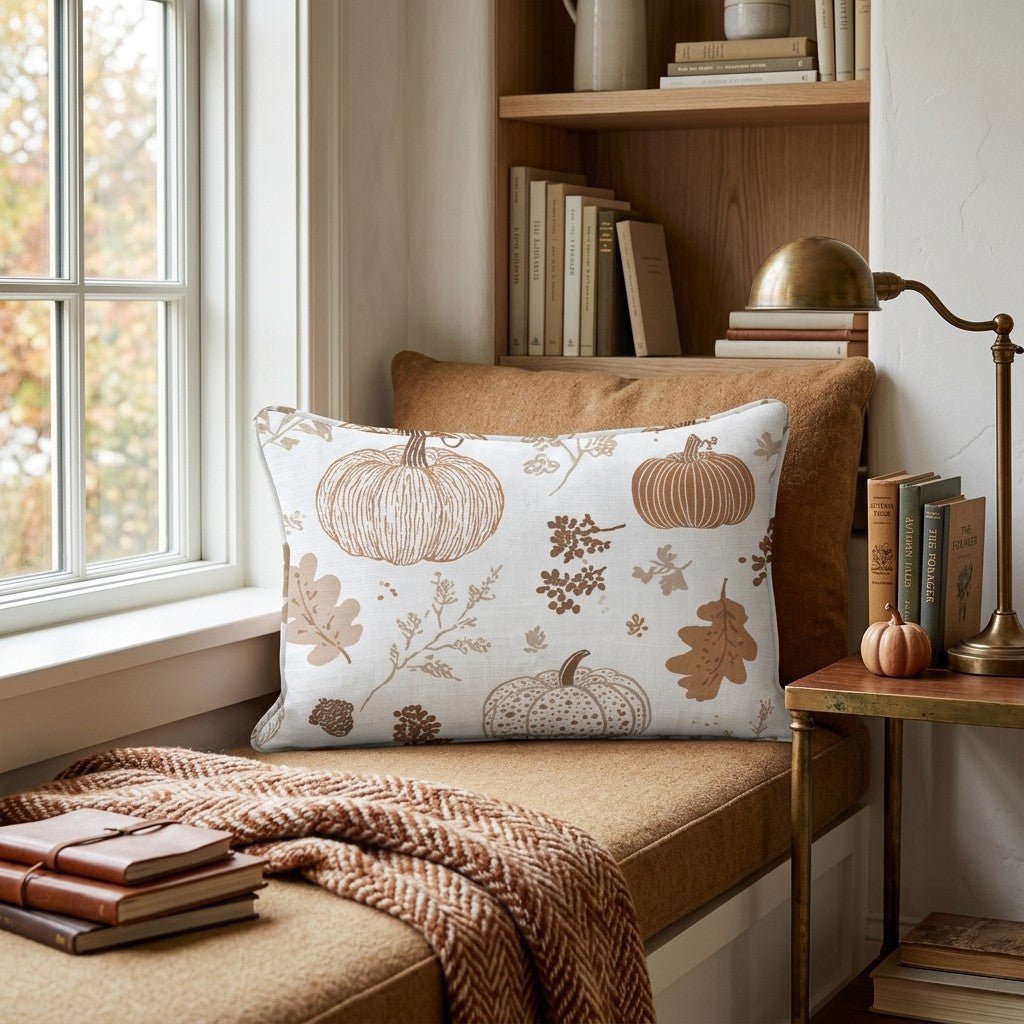 Amber Days Throw Pillow - Hillcroft Home