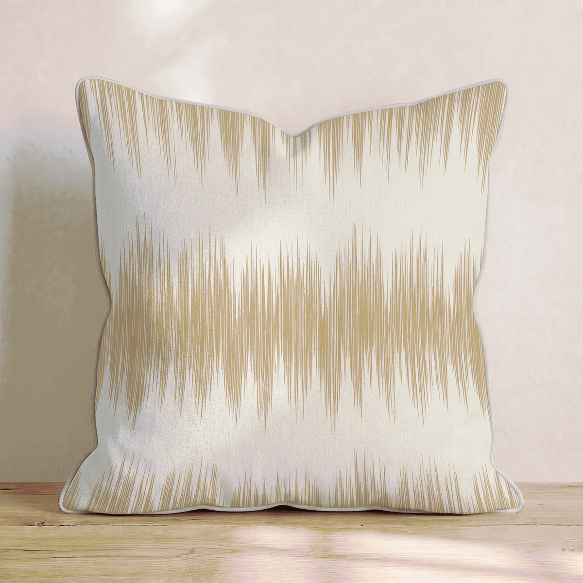 Amber Ikat Throw Pillow throw pillow - Hillcroft Home
