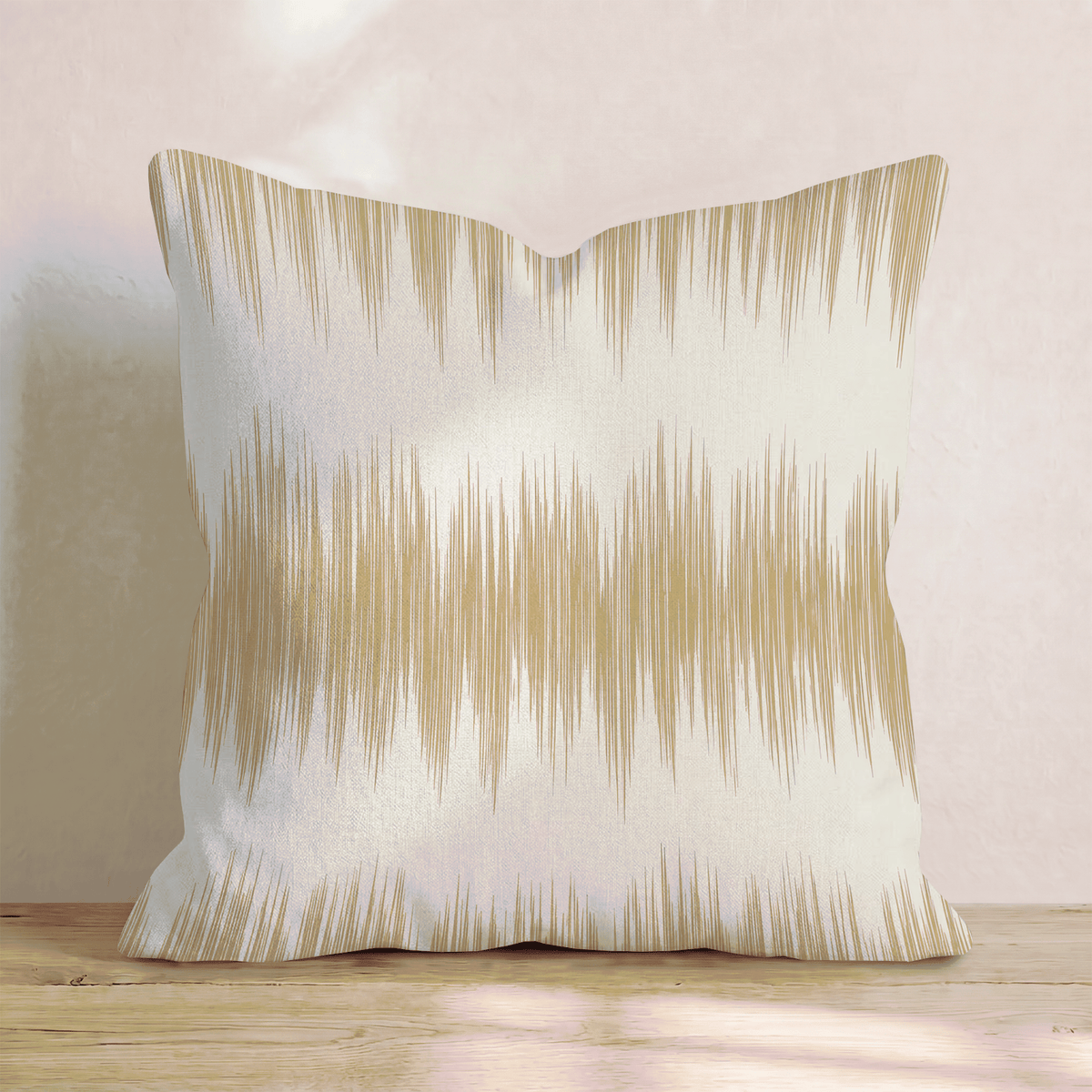 Amber Ikat Throw Pillow throw pillow - Hillcroft Home