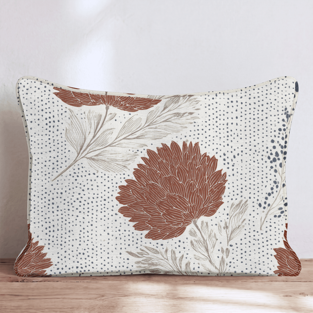Amelia Blossom Throw Pillow - Hillcroft Home