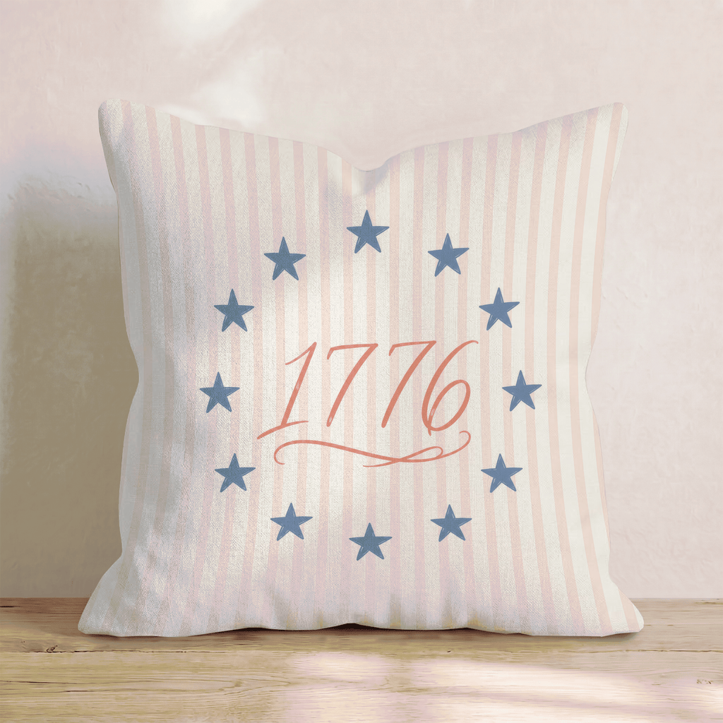 America_s Birthday Throw Pillow - Hillcroft Home
