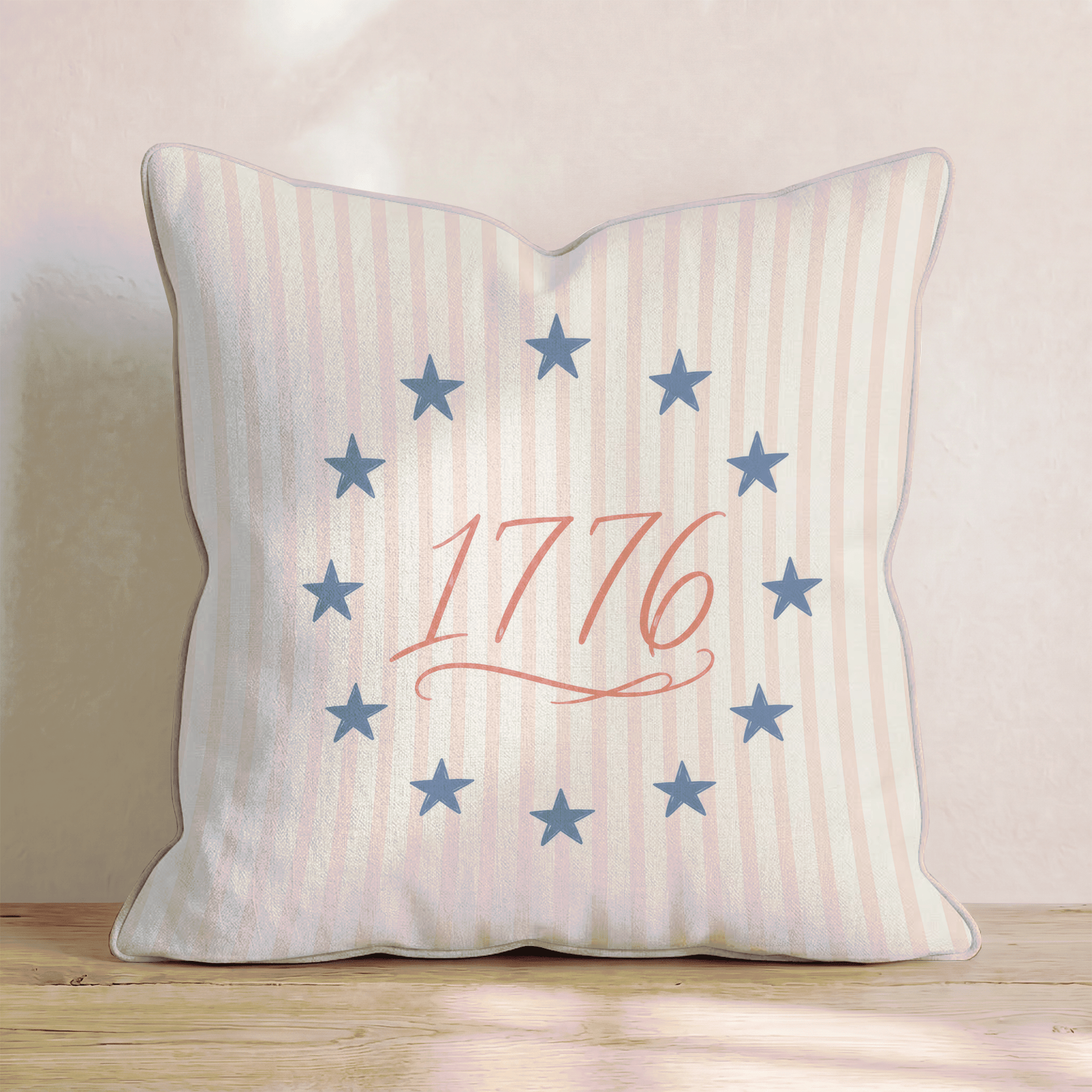 America_s Birthday Throw Pillow - Hillcroft Home