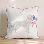 American Golden Throw Pillow - Hillcroft Home