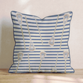 American Lacrosse Stripes Throw Pillow - Hillcroft Home