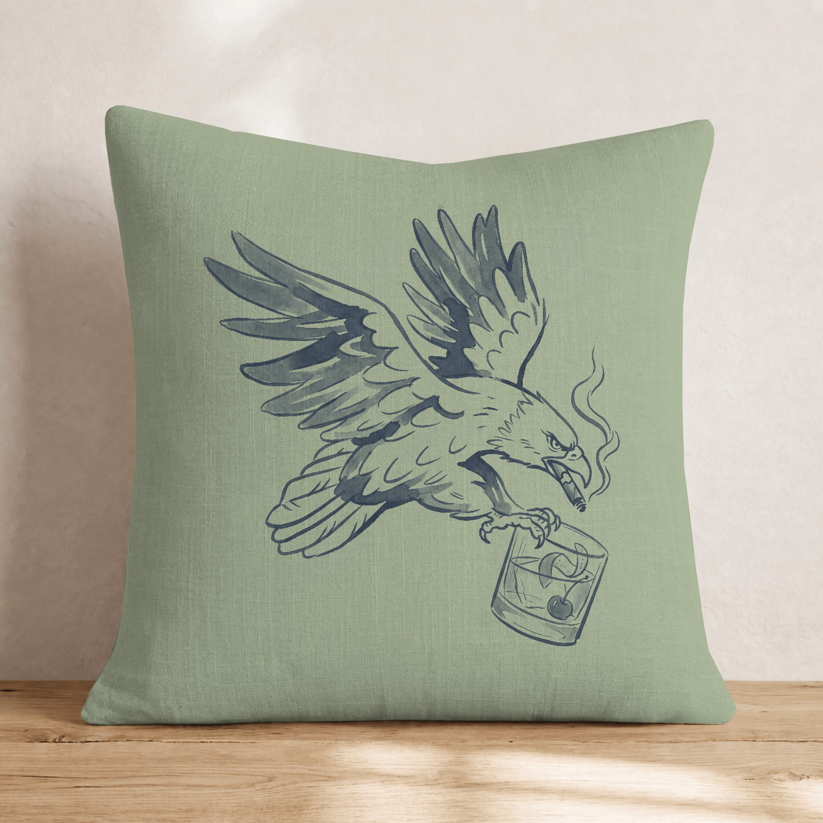 American Old Fashioned Throw Pillow - Hillcroft Home
