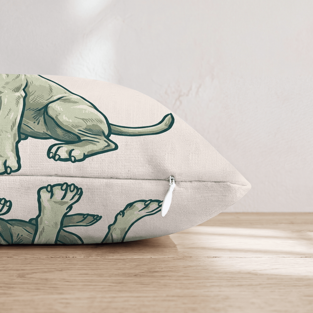 American Pitbull Terrier Throw Pillow - Hillcroft Home