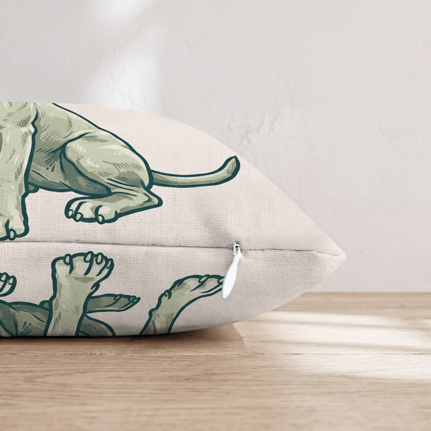 American Pitbull Terrier Throw Pillow - Hillcroft Home
