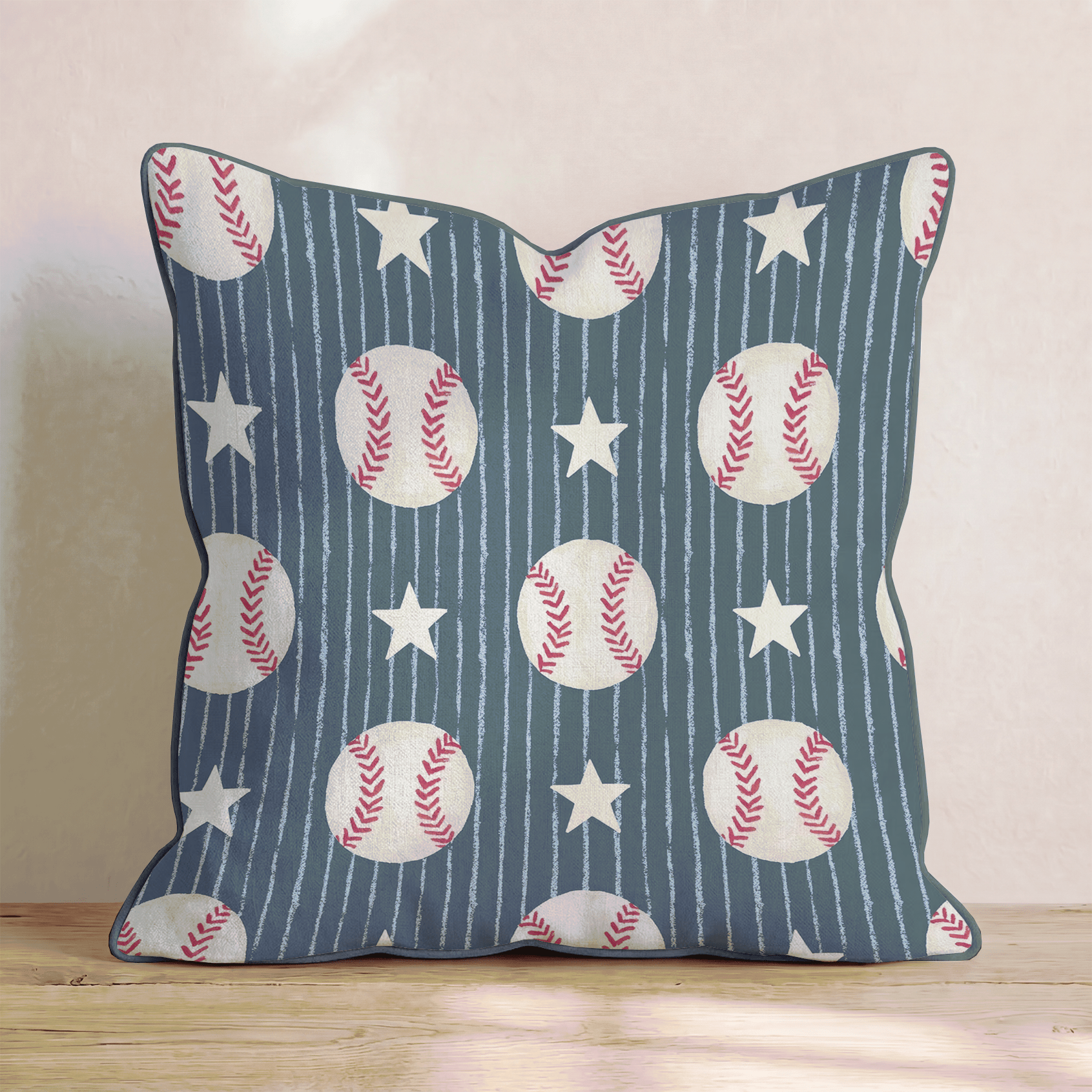 America's Pastime Throw Pillow - Hillcroft Home