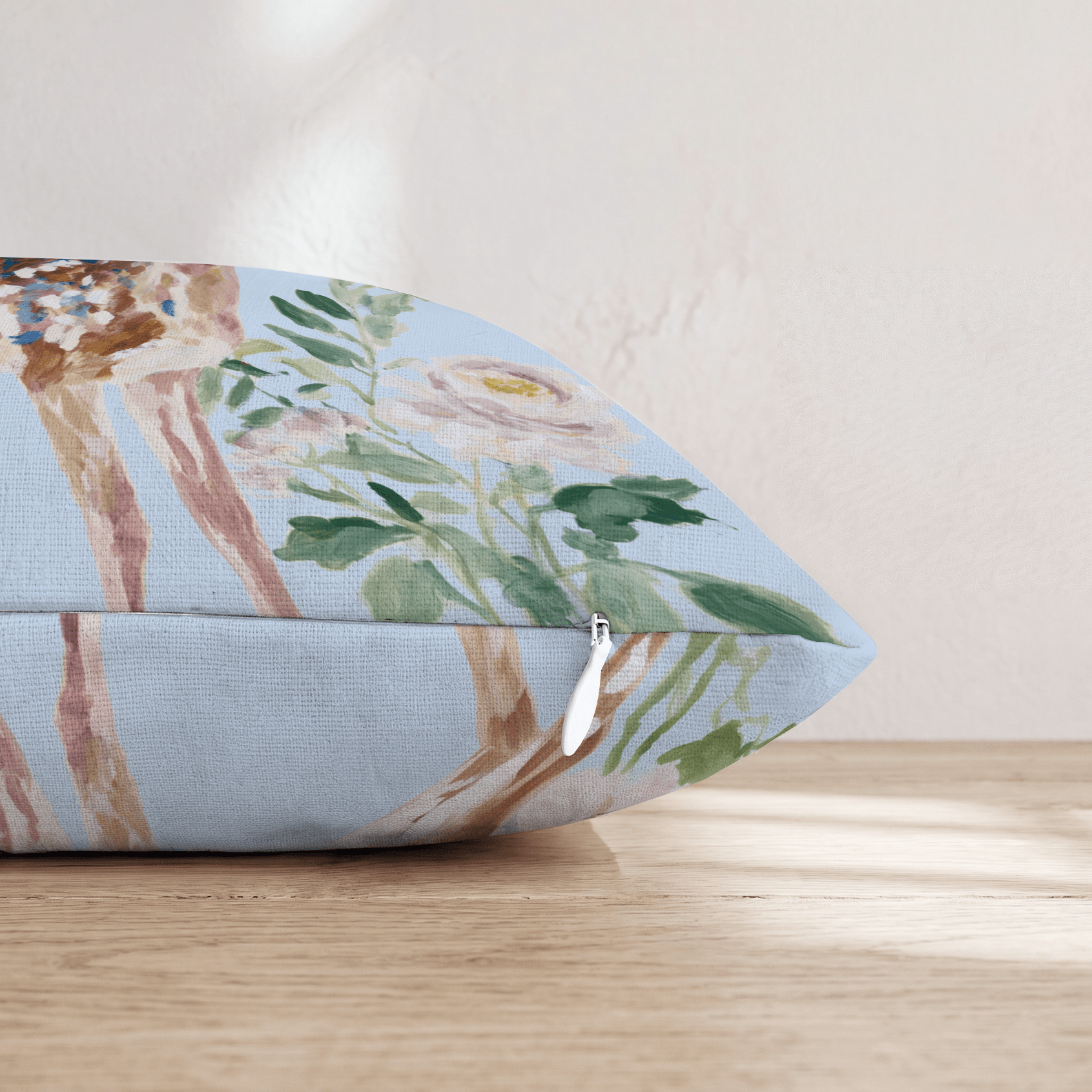 Amongst the Garden Throw Pillow - Hillcroft Home