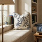 Ancient Oak Toile Throw Pillow - Hillcroft Home