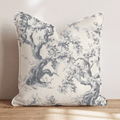 Ancient Oak Toile Throw Pillow - Hillcroft Home
