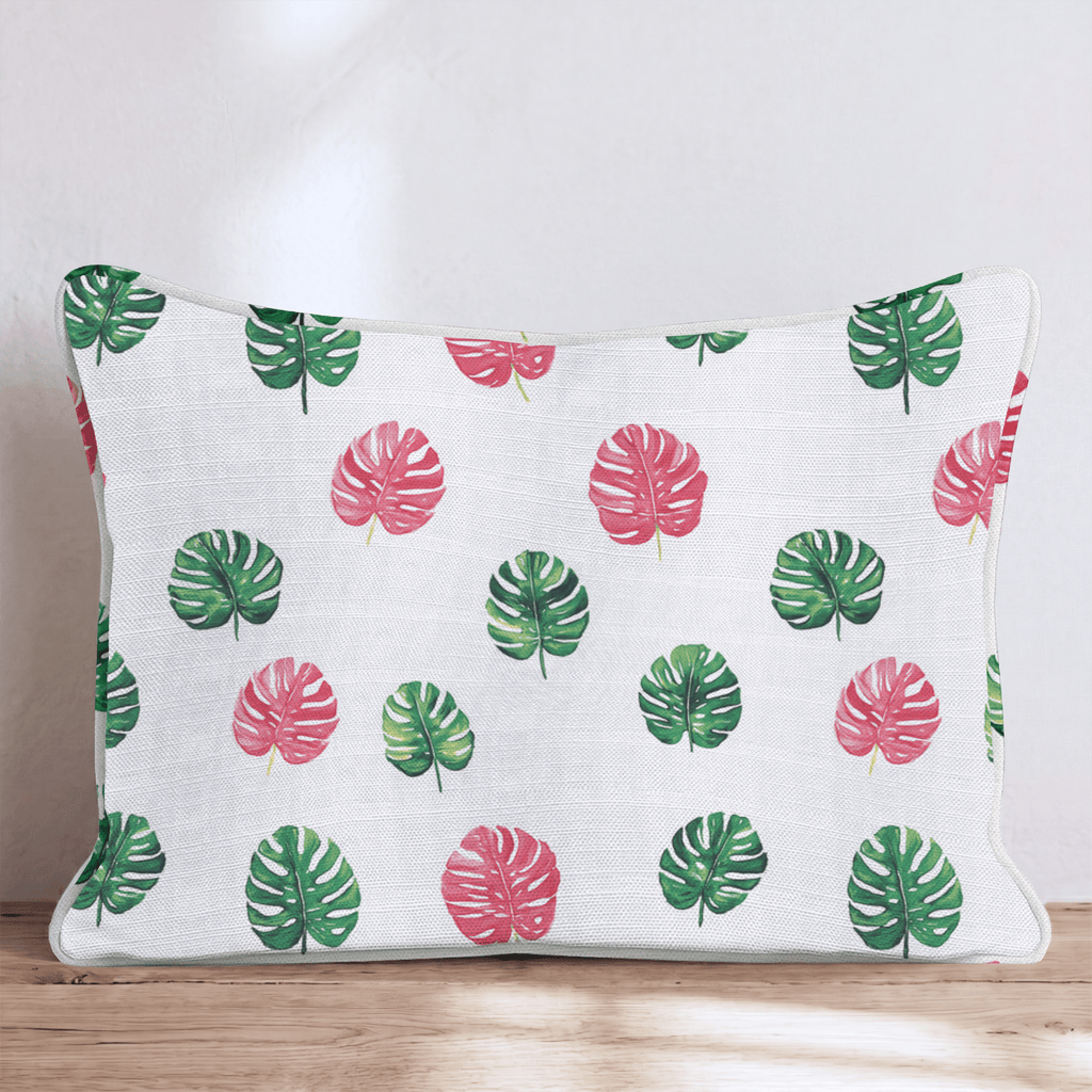 Andrea Palm Throw Pillow - Hillcroft Home
