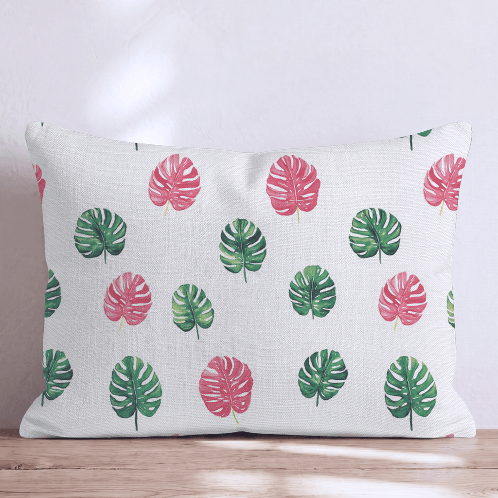 Andrea Palm Throw Pillow - Hillcroft Home