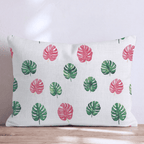 Andrea Palm Throw Pillow - Hillcroft Home