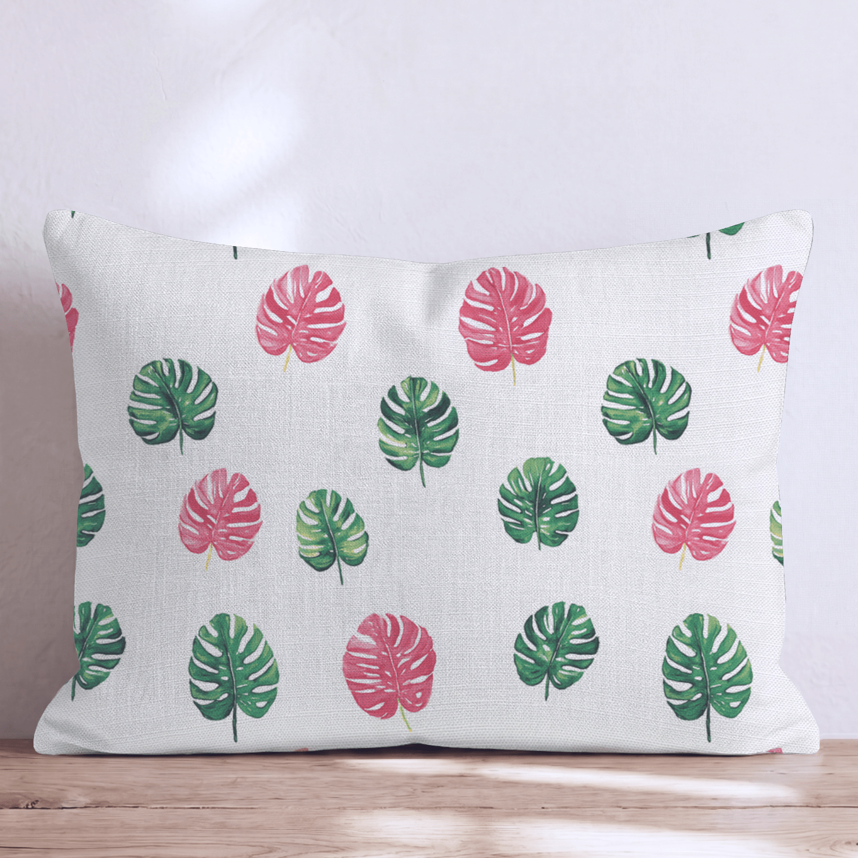 Andrea Palm Throw Pillow - Hillcroft Home