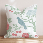 Anna Kate Blossoms Throw Pillow - Hillcroft Home