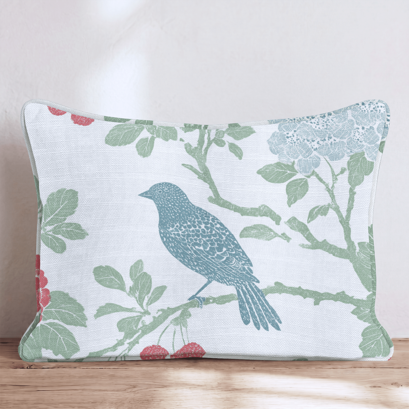 Anna Kate Blossoms Throw Pillow - Hillcroft Home