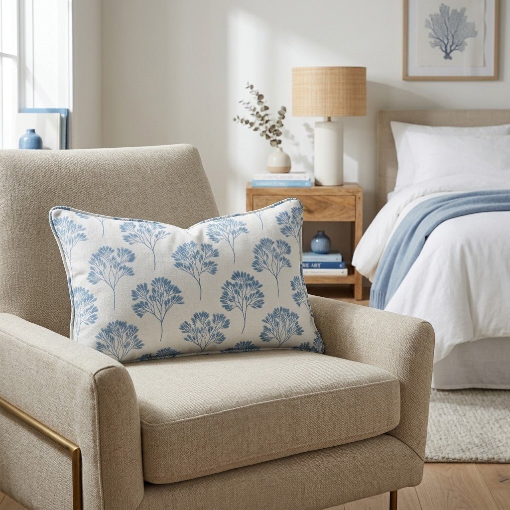 Anna Marina Throw Pillow - Hillcroft Home