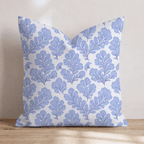 AnnaKatherine Blue Throw Pillow - Hillcroft Home