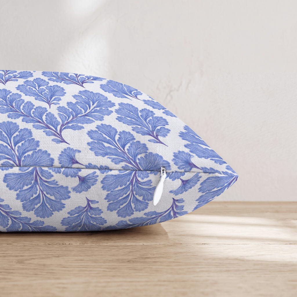 AnnaKatherine Blue Throw Pillow - Hillcroft Home