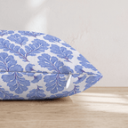 AnnaKatherine Blue Throw Pillow - Hillcroft Home