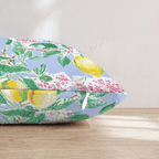 Anna's Lemon Tree Throw Pillow - Hillcroft Home