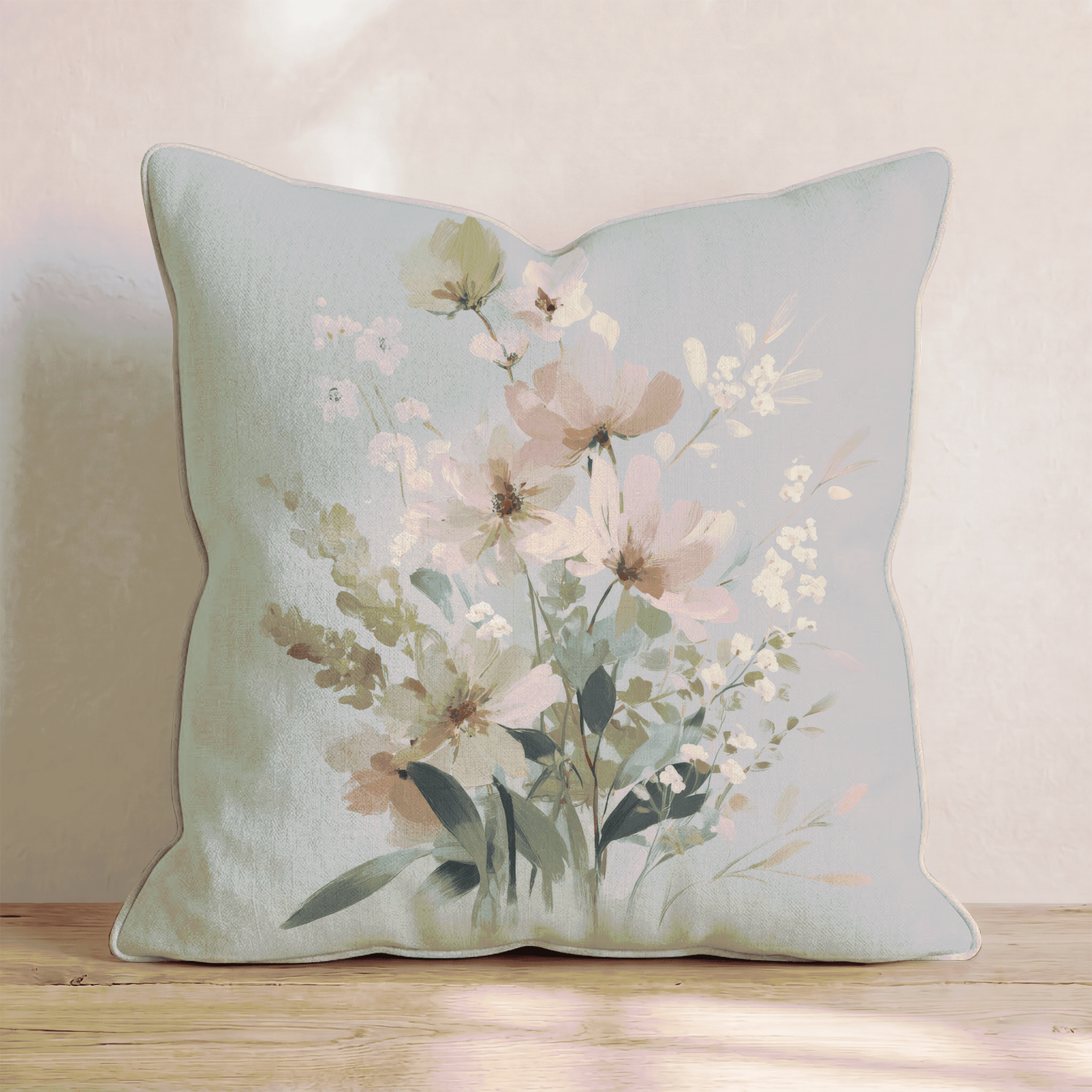 Anniversary Bouquet Throw Pillow - Hillcroft Home
