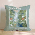 another day in paradise Throw Pillow - Hillcroft Home