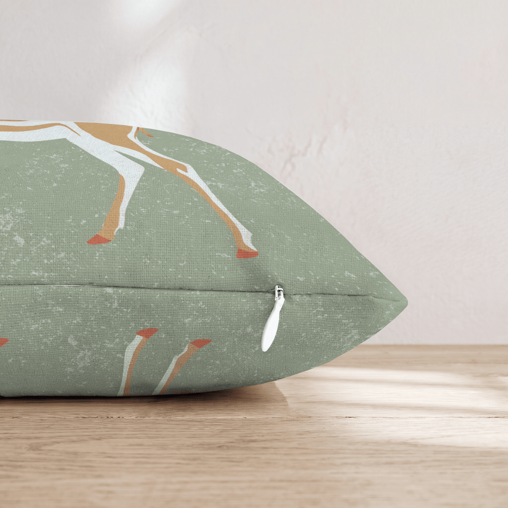 Antelope Adventure Throw Pillow - Hillcroft Home