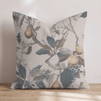 Antique Botanical Orchard Throw Pillow - Hillcroft Home