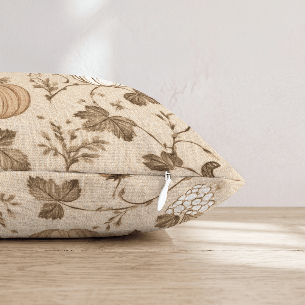 Antique Harvest Vine Throw Pillow - Hillcroft Home
