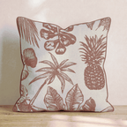 Antique Leaf Throw Pillow - Hillcroft Home