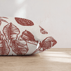 Antique Leaf Throw Pillow - Hillcroft Home