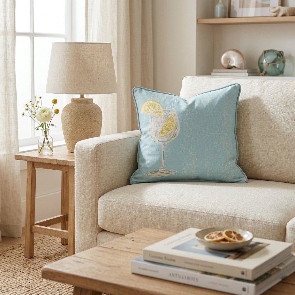 Aperitif Spritz Throw Pillow - Hillcroft Home