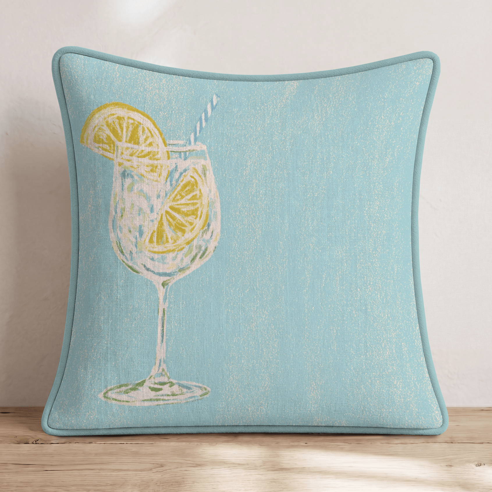 Aperitif Spritz Throw Pillow - Hillcroft Home
