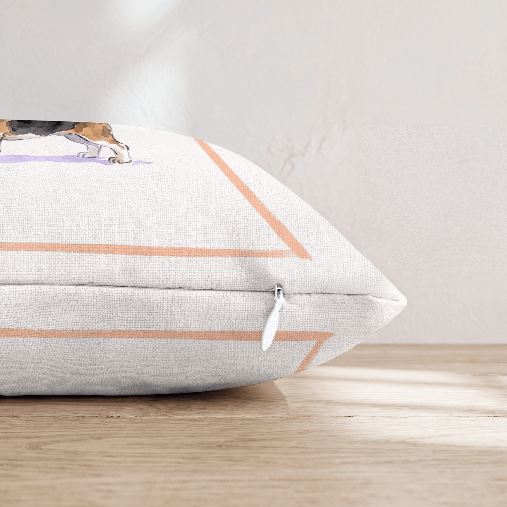 Aperol Beagle Throw Pillow - Hillcroft Home