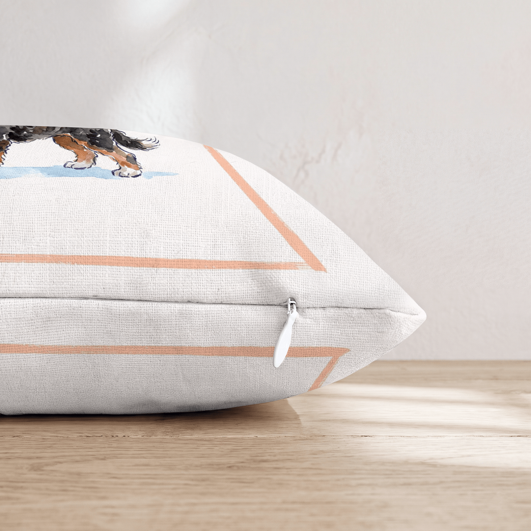 Aperol Bernedoodle Throw Pillow - Hillcroft Home