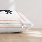 Aperol Black Goldendoodle Throw Pillow - Hillcroft Home