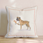 Aperol Boxer Throw Pillow - Hillcroft Home