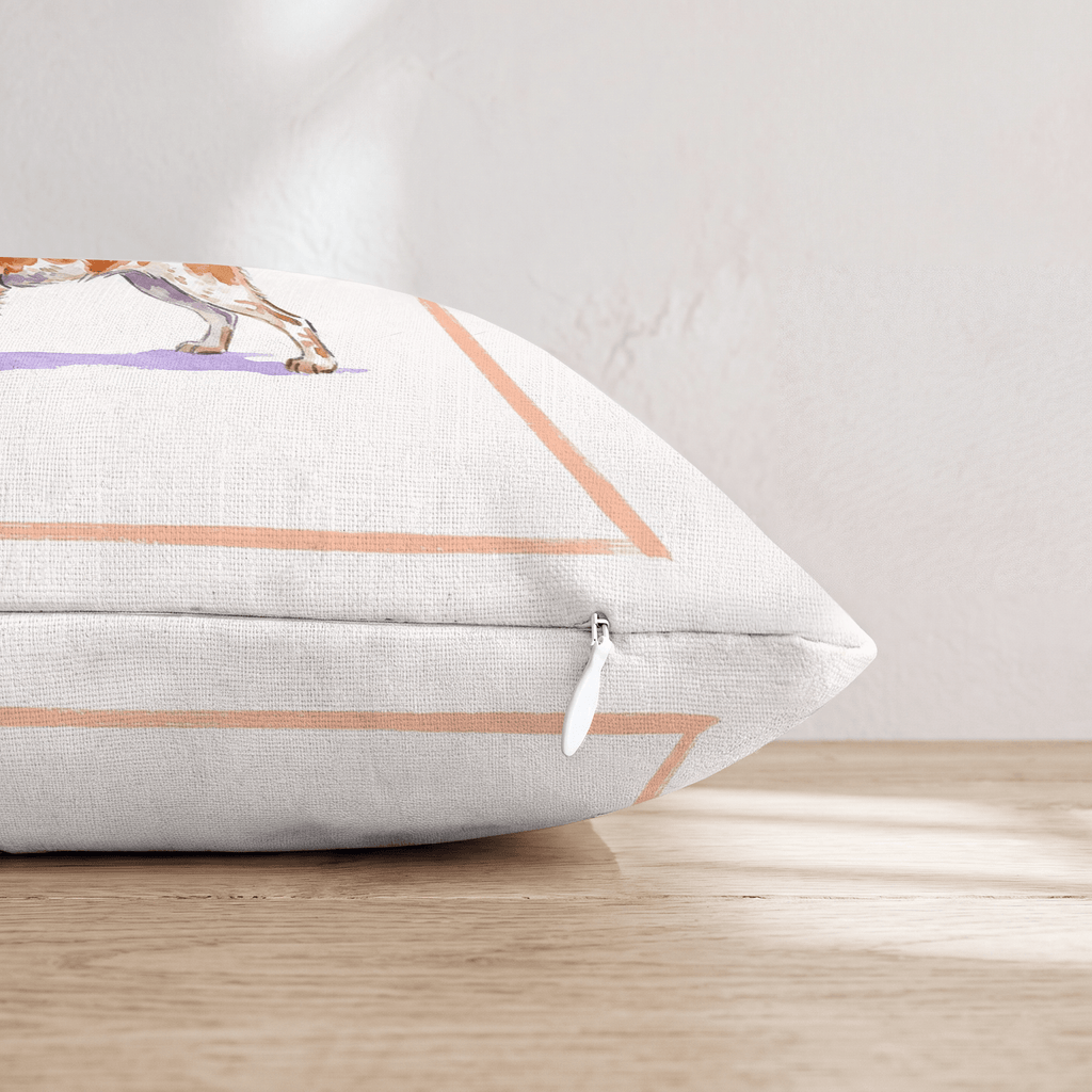 Aperol Brittany Throw Pillow - Hillcroft Home