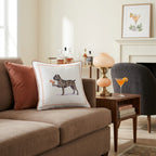 Aperol Cane Corso Throw Pillow - Hillcroft Home