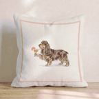 Aperol Cocker Spaniel Throw Pillow - Hillcroft Home