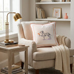 Aperol Dalmatian Throw Pillow - Hillcroft Home