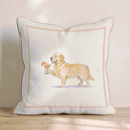 Aperol Golden Retriever Throw Pillow - Hillcroft Home
